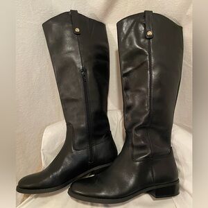 INC International Concepts Fawne Black Knee High Riding Boots